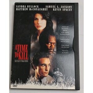 A Time to Kill DVD Sandra Bullock Matthew McConaughey Samuel L Jackson